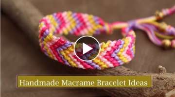 How To Make Macrame Bracelets DIY