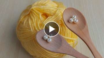 Super Easy Flower Craft Idea with Woolen