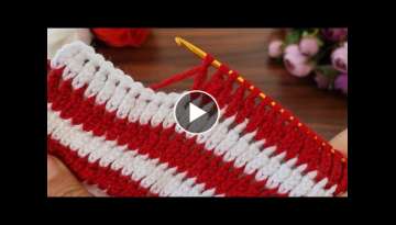 How to make super easy useful tunisian knitting