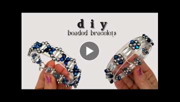 beaded jewelry. How to make beaded bracelets. very easy tutorial