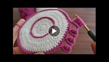 Super beautiful motif crochet knitting model - Bu motife bayıldım tığ işi örgü motif anlat...