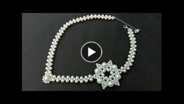 How To Make / Beautiful Pearl Necklace