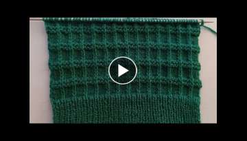 Sweater knitting design /very easy pattern