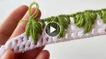 super easy crochet knitting pattern Çam örgü modeli Lif modelleri Bebek battaniye modelleri/kn...