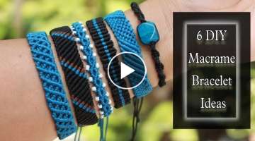 6 Macrame Bracelet Ideas