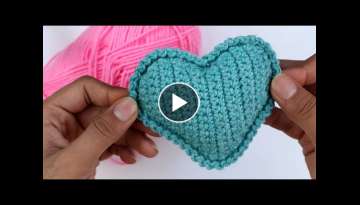 How to crochet beautiful Heart step by step