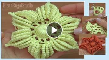 AMAZING Crochet 3D Flower