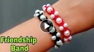 How To Make Friendship Band or Bracelet At Home