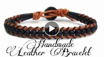 Handmade Beaded Bracelet Ideas for Men 