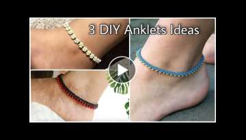 HOW TO MAKE ANKLET AT HOME