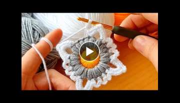 Super Easy Knitting Crochet motif model beybi blanket yelek battaniye canta modeli