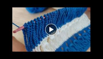 How to crochet knit - bu örgü modeline bayilacaksiniz 