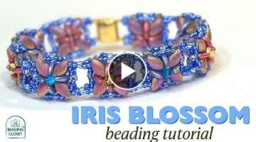 Beading tutorials / IrisDuo Bead Bracelet