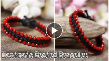 Handmade Beaded Macrame Bracelet Ideas At Home