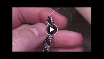 Learn the Basics of the Spiral Rope Stitch - A Beginner Beading Tutorial by Aura Crystals