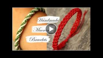 2 Handmade Macrame Bracelet Ideas 