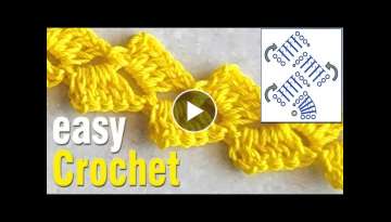 Crochet: How to Crochet a Simple Cord. Free pattern.