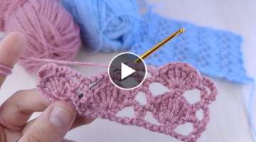 Easy Crochet Blanket pattern Tejidos a Crochet