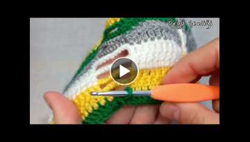 super easy crochet knitting blanket model