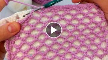 super easy crochet blanket