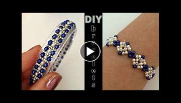 HOW TO make beaded bracelets. Beginner beading tutorial