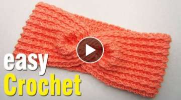 Easy Crochet: How to Crochet a Headband for beginners