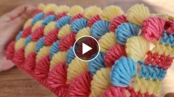 Easy Crochet Baby Blanket Knitting Pattern For Beginners