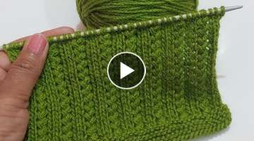 Easy Sweater Design // Knitting pattern // Gents & Ladies sweater design