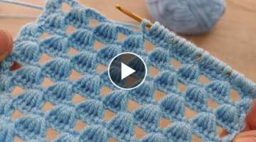 Super Easy Crochet Knitting Model Tığ İşi Çok Güzel Harika Örgü Çanta Yelek Battaniye Mo...