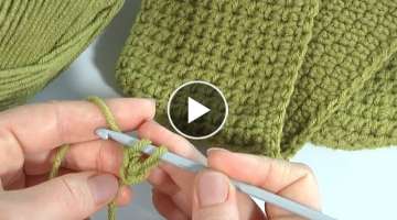 SUPER EASY for Beginners/Simple Stitch made in Unusual Way