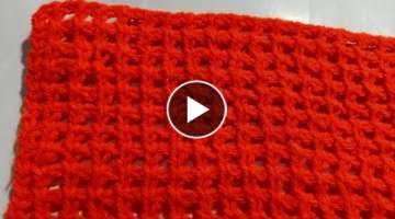 Super Easy Knitting Tunisian Baby Blanket Patterns || Top Design Knitting Patterns For Beginners