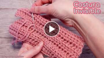 Costura Invisible en Punto Inglés de Crochet o Ganchillo | Tips Crochet Perfecto