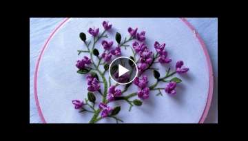 Flowers Hand Embroidery Tutorial and Design 