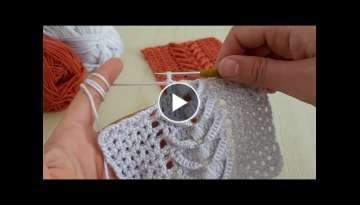 Super Fishbone Pattern Crochet Knitting