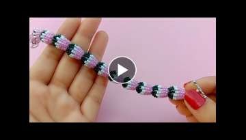 Flower Bud Bracelet / Beaded Bracelet