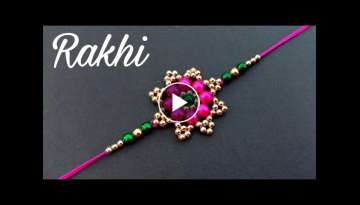 How To Make Rakhi At Home