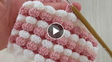 Amazing Easy 3D crochet knitting