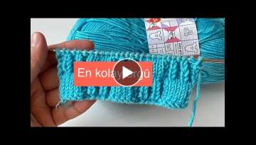 knitting lovers!!! Let's Knit Together. Very simple knitting for beginners in 5 minutes