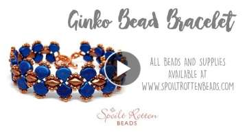 Ginko Bead Bracelet - Beading Tutorial