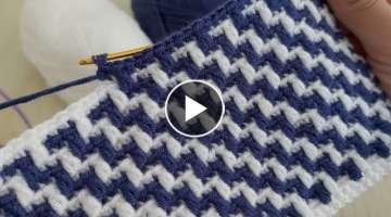Super Easy Crochet Mosaic Knitting