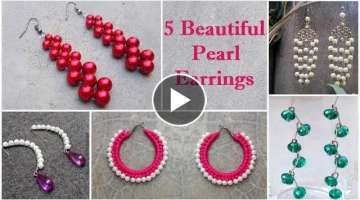 How To Make Pearl Earrings At Home