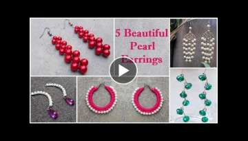 How To Make Pearl Earrings At Home