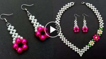How To Make / A Beautiful Pearl Earrings