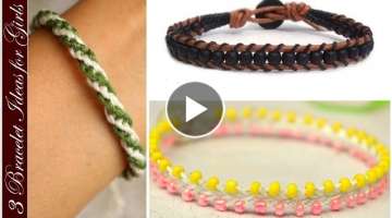 3 Handmade Bracelet Ideas with Beads