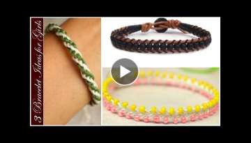 3 Handmade Bracelet Ideas with Beads