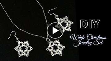 Gift for Christmas for HER. DIY Jewelry set. Beading tutorial