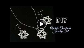 Gift for Christmas for HER. DIY Jewelry set. Beading tutorial