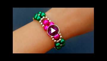 How To Make / Very Simple Pearl Bracelet