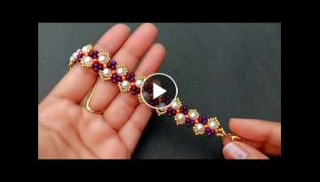 How To Make / Wavey Pearl Bracelet