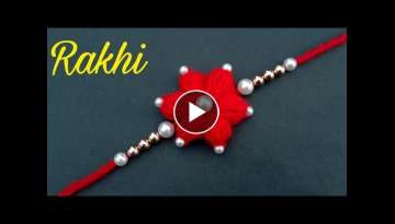 How To Make Rakhi / At Home